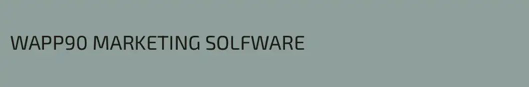 WAPP90 MARKETING SOLFWARE